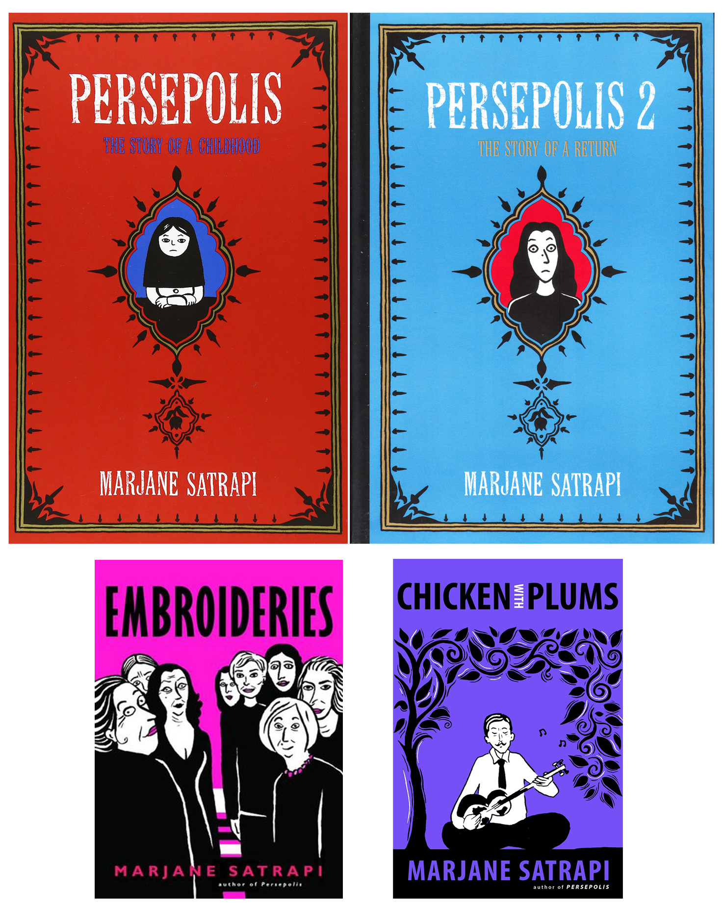 Marjane Satrapi books