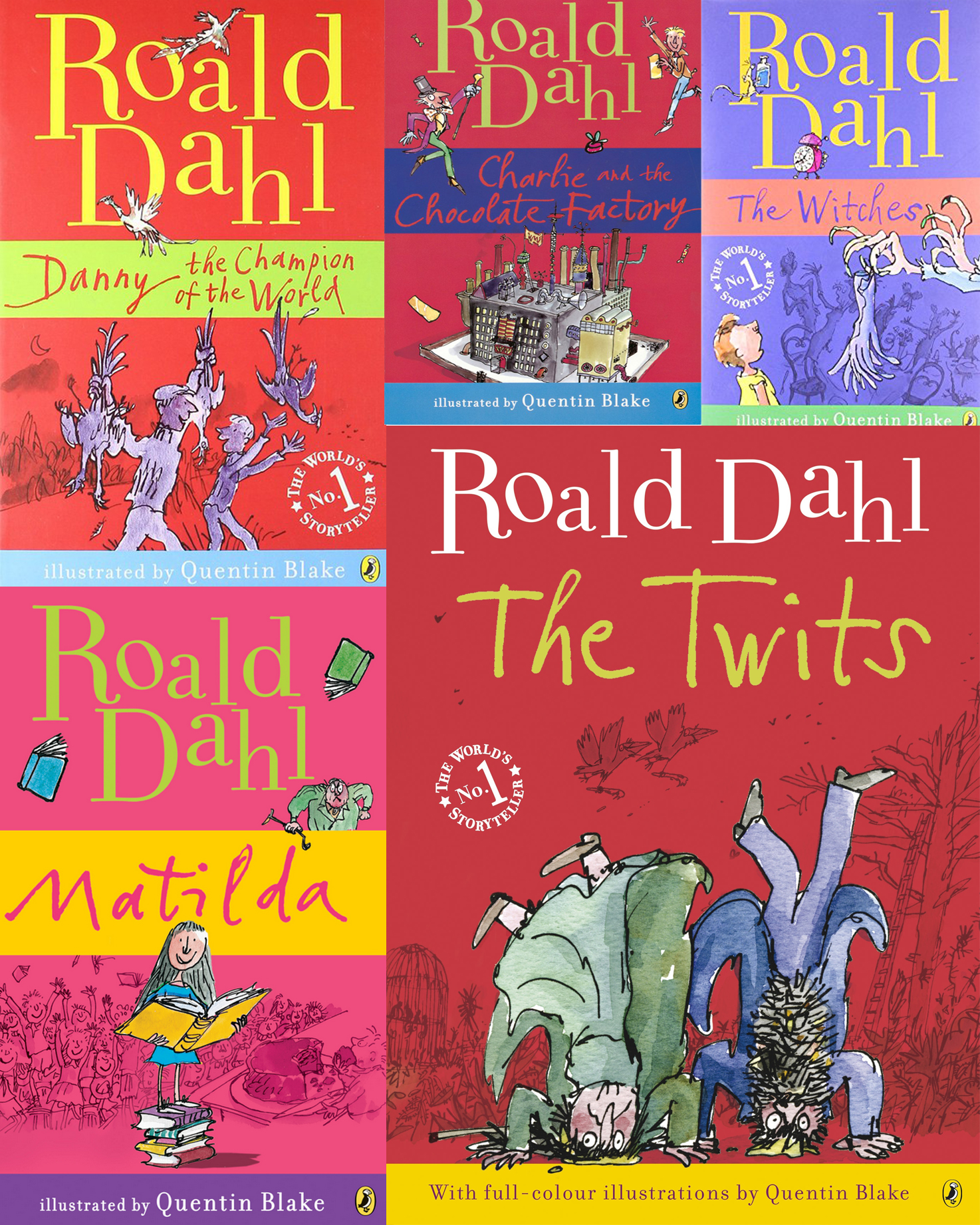 Roald Dahl books