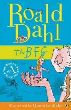 Book cover BFG by Roald Dahl