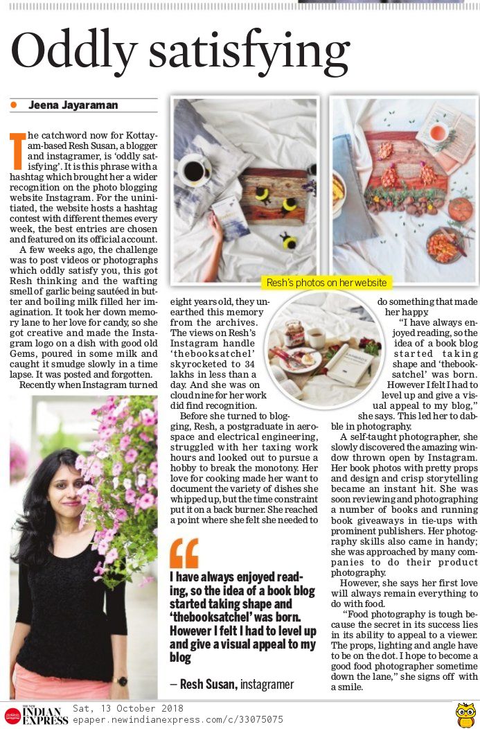 Resh Susan The New Indian Express