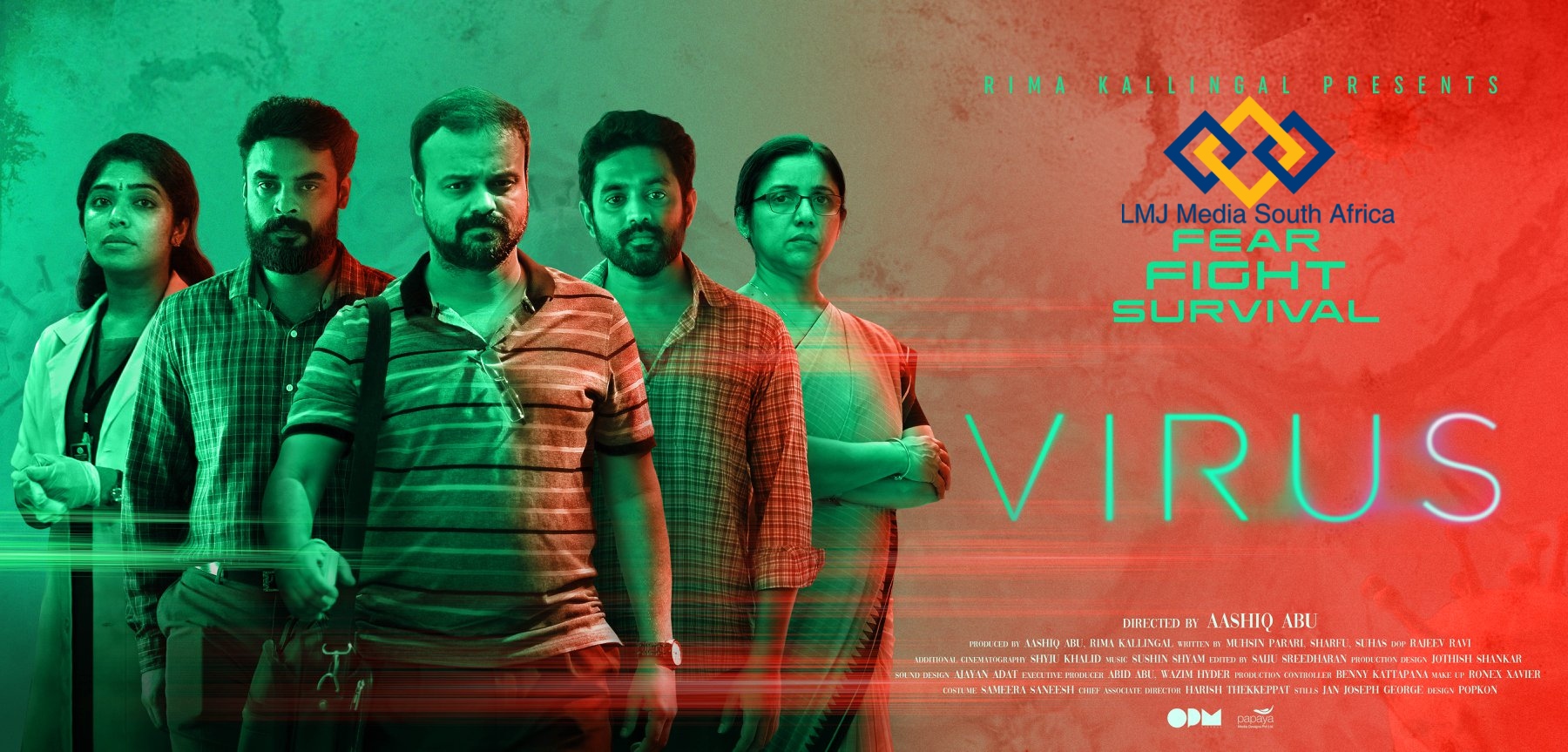 Malayalam movie virus poster