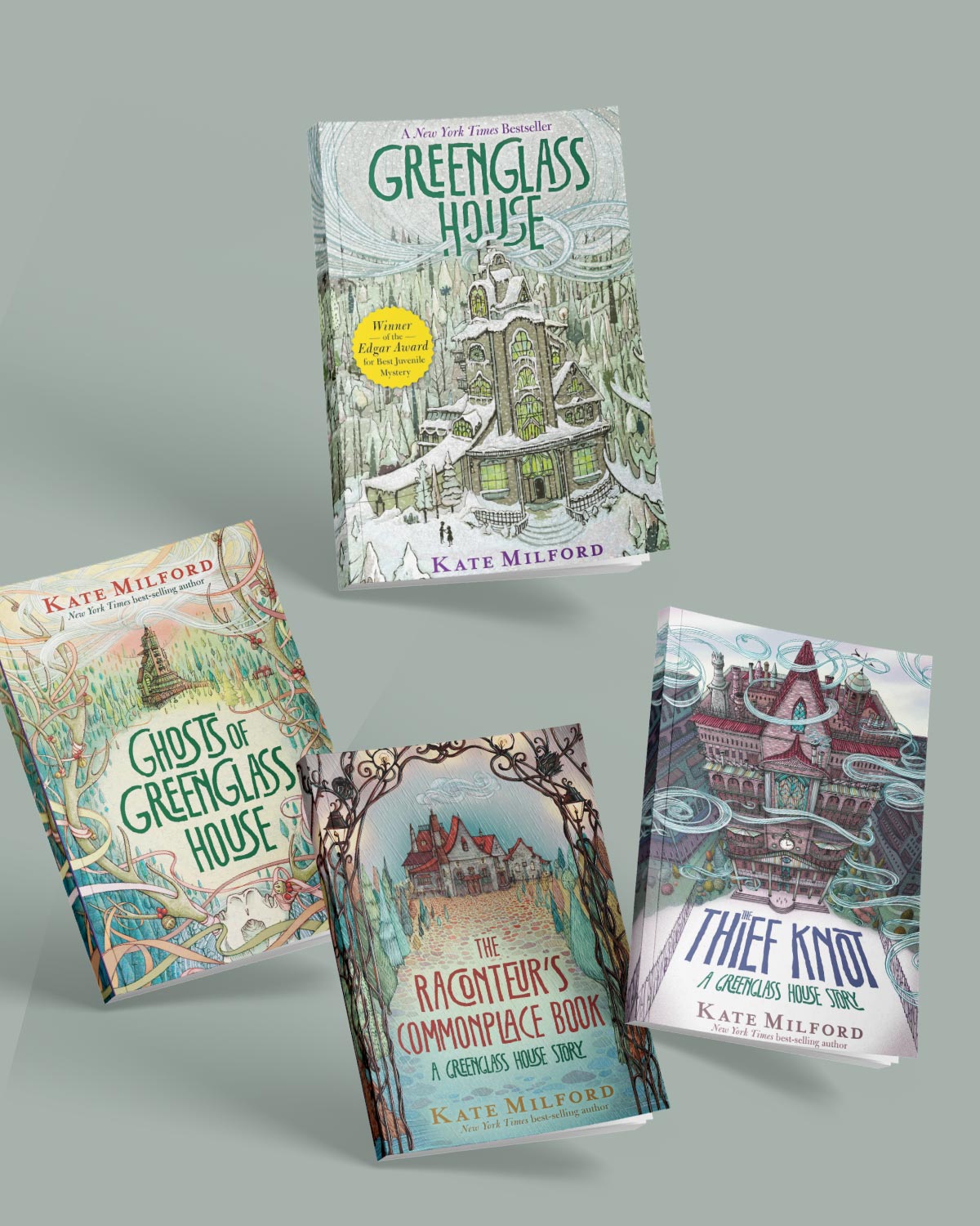 Best middle grade fantasy books greenglass house by Kate Milford