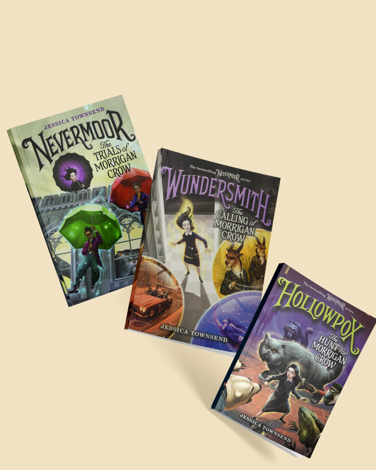 best middle grade fantasy books nevermoor by Jessica Townsend