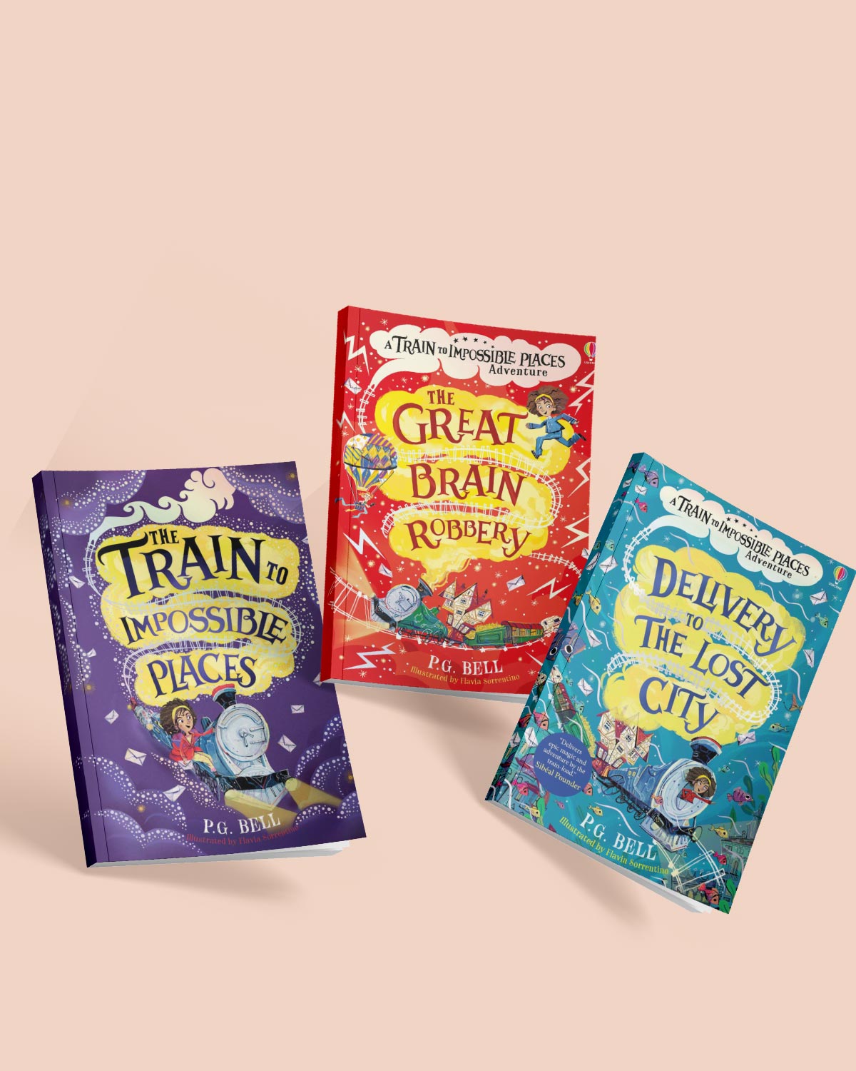 the train to impossible places by P. G. Bell