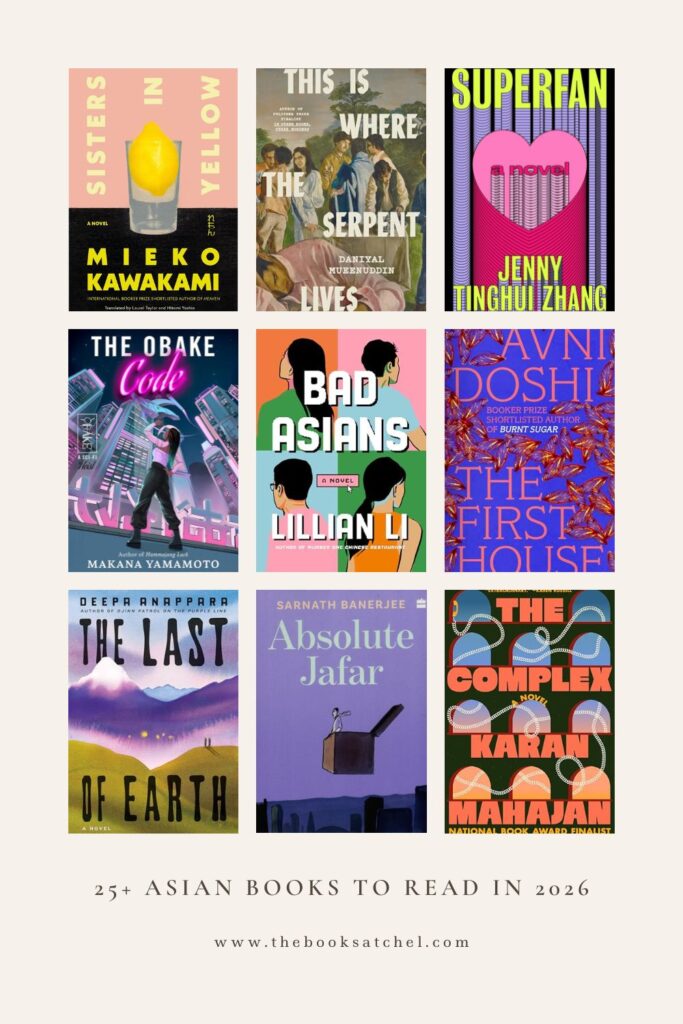 Anticipated Asian books to read in 2026